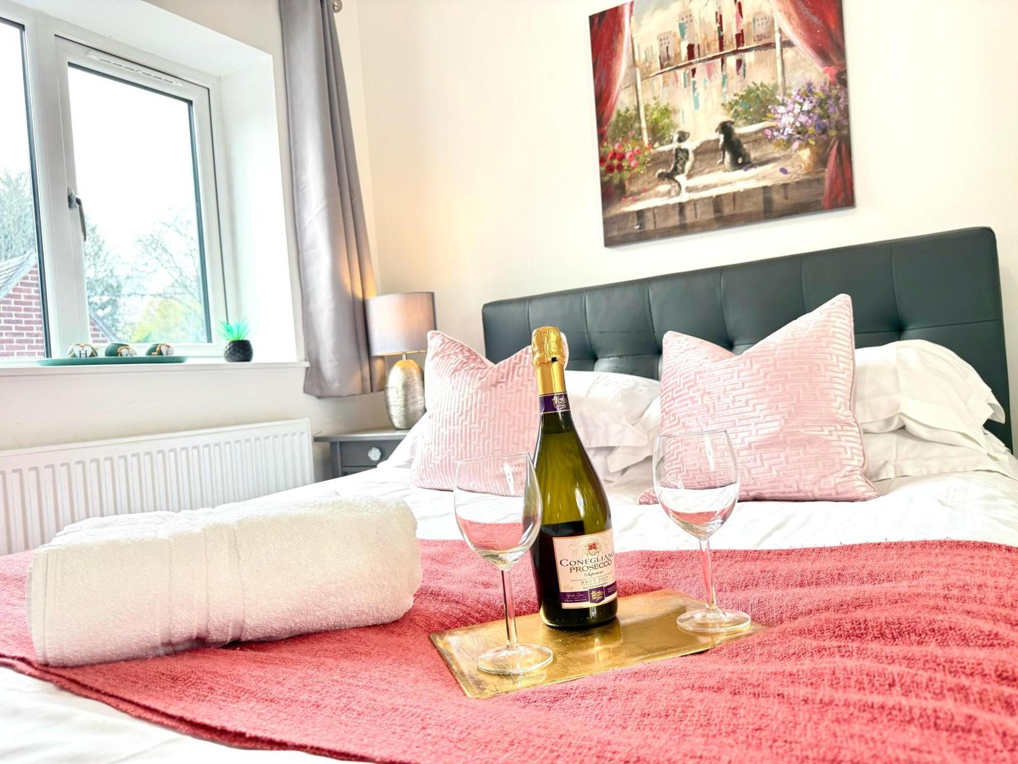 Walnut Flats-F5, Stylish 1-Bedroom - Parking, Netflix, Wifi - Close To Oxford, Bicester & Blenheim Palace Kidlington Exteriér fotografie